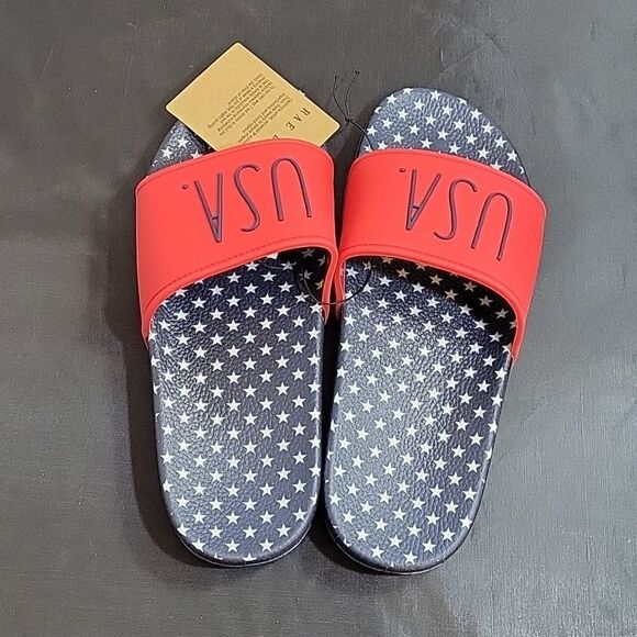 BRAND NEW RAE DUNN U.S.A WOMEN"S SLIDES - Picture 6 of 12
